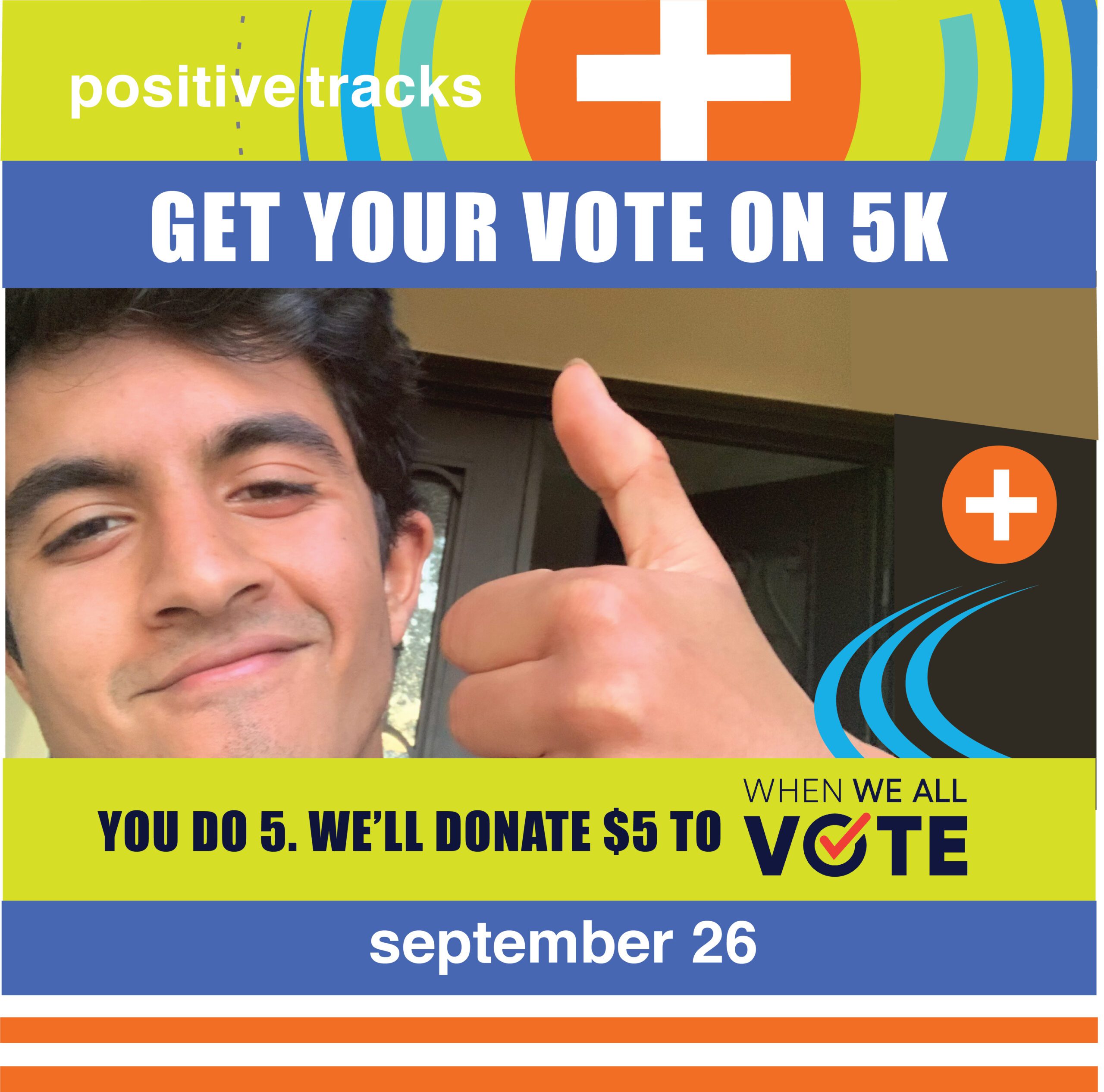 All Ages, Abilities Can Participate in the Virtual Get Your Vote On 5k | September, 24, 2020